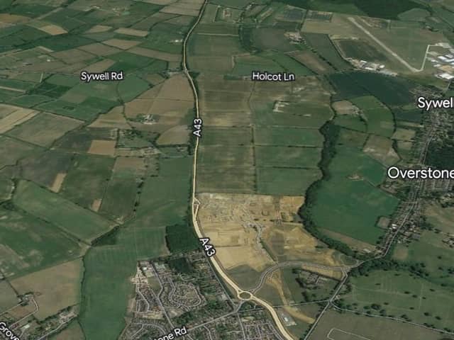 This section of the A43 looks set to get an upgrade with £28m coming from the DfT and both local councils