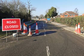 Berrywood Road works have been ongoing for months now to accommodate three new housing developments in fields between Harpole and Duston