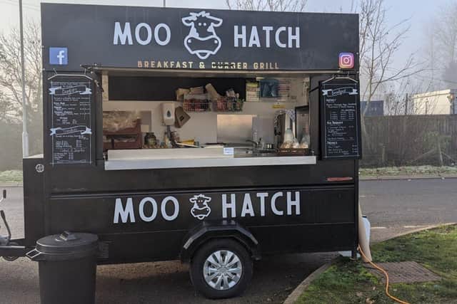 Moo Hatch describes itself as “not your usual burger van” and was named best takeaway in the county at the Northants Life Awards in 2023.
