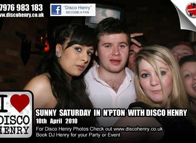 Nostalgic pictures from a night out at NB's