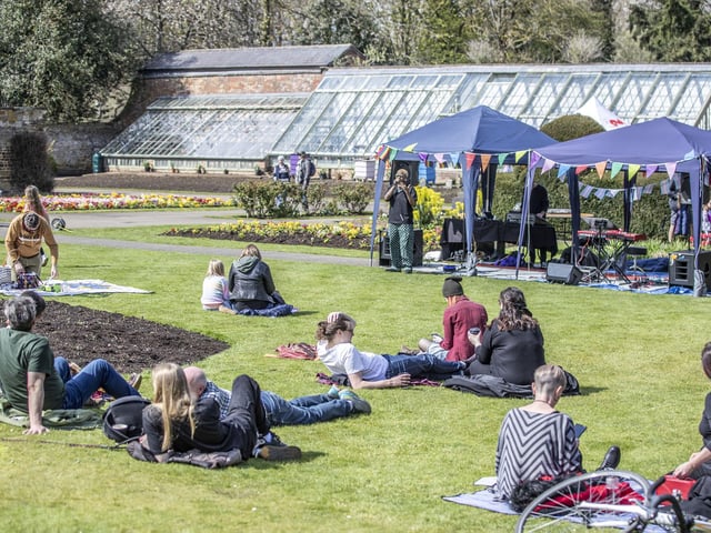 The Happy Hood Festival took place in Delapre Abbey’s walled garden on Saturday, April 15 to mark five years of the Northampton community magazine.