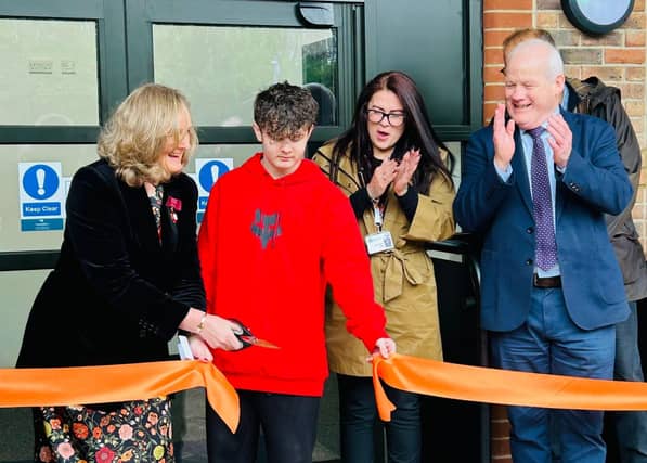 New facilities at a special school in Tiffield were officially opened on Wednesday November 19.