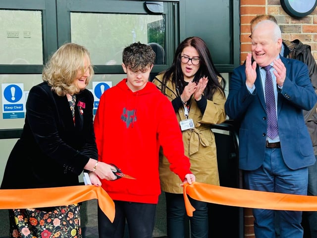 New facilities at a special school in Tiffield were officially opened on Wednesday November 19.