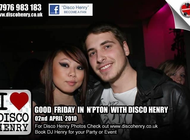 Nostalgic pictures from a Good Friday night out in town