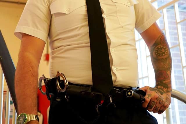 Officer Marriott will work on Christmas day at HMP Onley, helping to provide a 24-hour service.