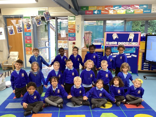 Holcot class at St Andrew's.