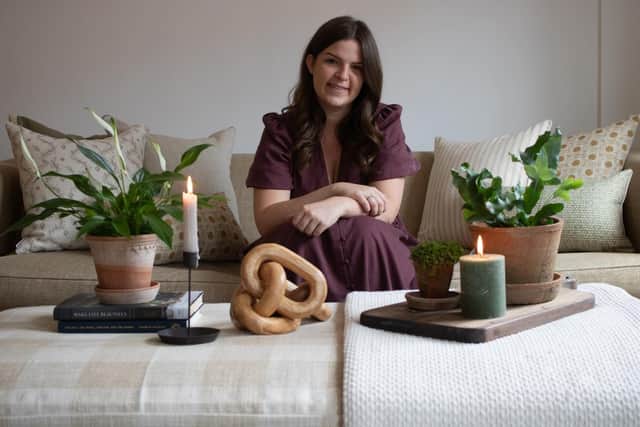 Louise Miller-Chalk is the founder of Miller & Chalk and she designs, sources the fabrics and hand makes all the products on offer.