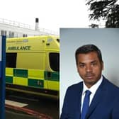 Labour councillor Enam Haque (right) is calling for urgent improvements to NGH