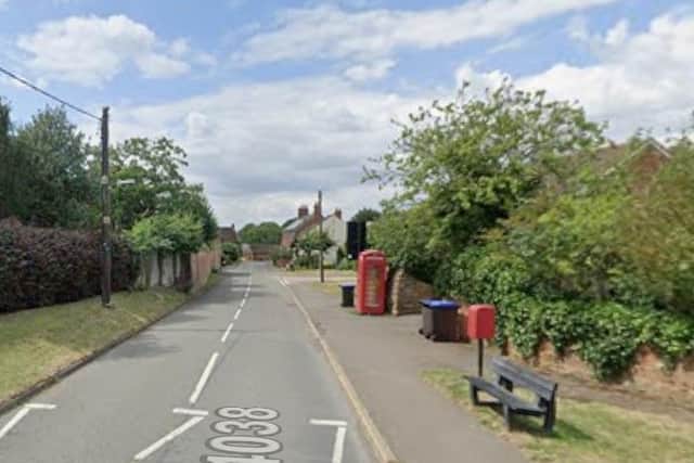 The incident started in Main Road, Kilsby.