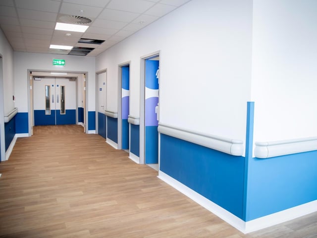 The new £15.75 million Urgent Treatment Centre has been completed at Northampton General Hospital