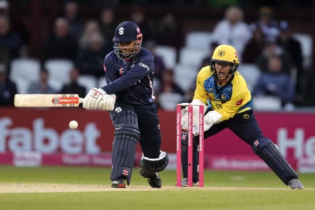 Ricardo Vasconcelos was in impressive form for the Steelbacks against Birmingham Bears on Wednesday (Photo by David Rogers/Getty Images)