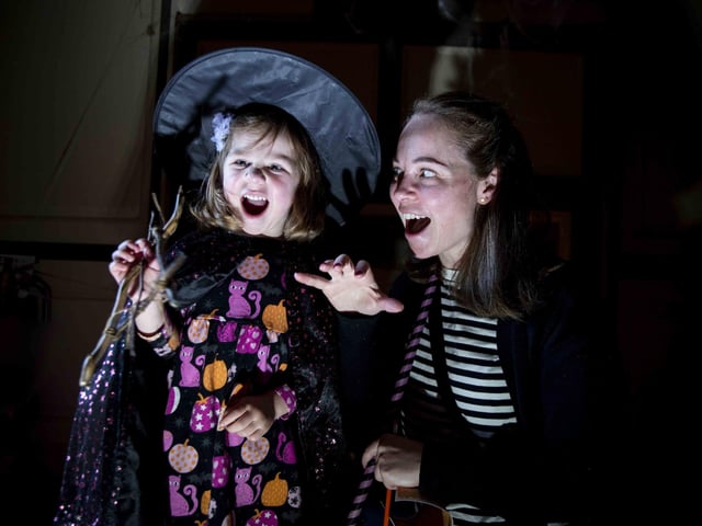 The abbey hosted a Witches' Spooktacular on Saturday (October 28) and will host the same event on Tuesday (October 31).