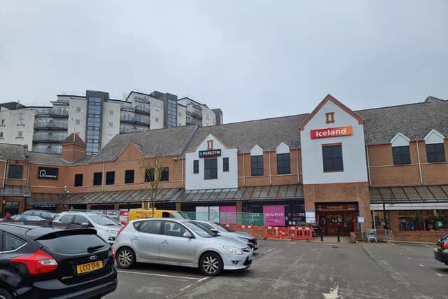 Works are currently ongoing to transform Iceland into a huge 'Food Warehouse' site, which will extend into the former One Below discount store next door