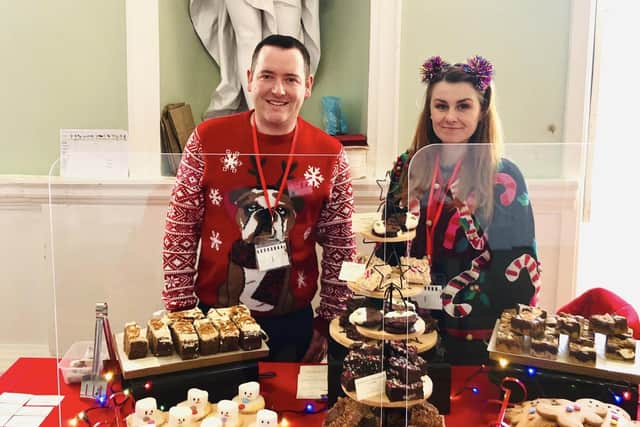 Cafe 1850 recently attended the Christmas fair at Quinton House School.