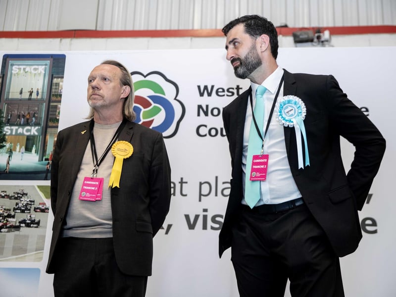 West Northamptonshire Council election count
