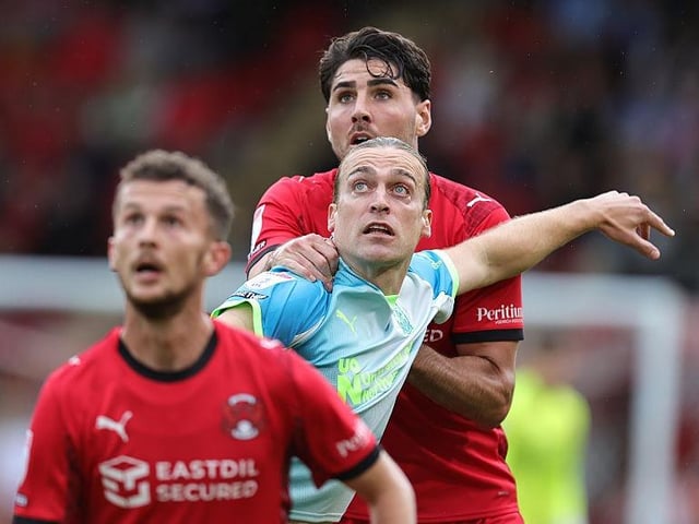 Hardly touched the ball but he was sent on to ensure Cobblers still kept some kind of presence up the pitch for the closing stages... 6