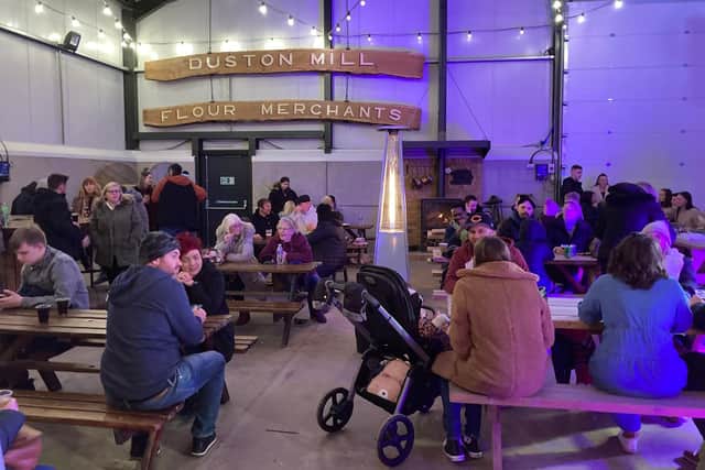 There was fresh food, open fires, draught beer and local music – and attendees entered for just £1 a ticket.