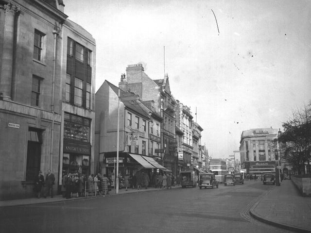 Mercer's Row in Northampton town centre