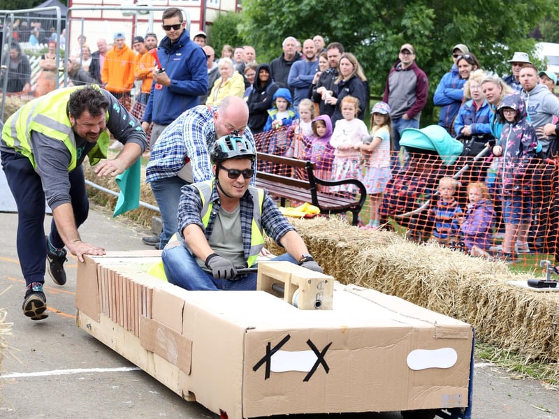 The 2019 Soap Box Derby at Wicksteed Park