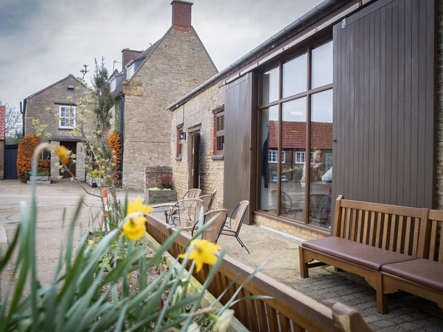 18-year-old Ciara Davey has transformed an old horse stable into a cosy countryside café at Quinton Green Farm – just minutes from Salcey Forest
