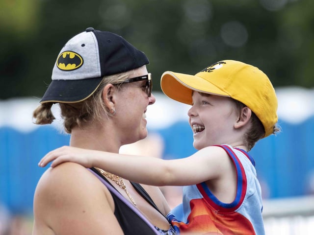 Families enjoyed music, activities, food and more at the three day event in Abington Park.
