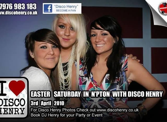 Nostalgic pictures from a Good Friday night out in town