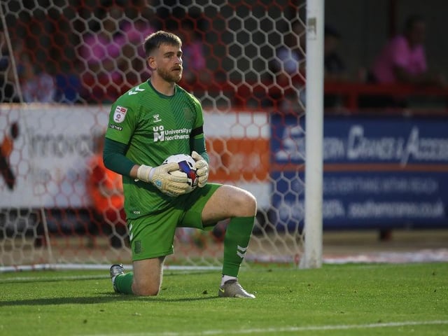 Kept on his toes in goal without being forced into any speculator stops. His best moment came when denying Nadesan one-on-one shortly before Crawley's second. Safe hands on a slippery surface and nearly claimed an assist when sending Hoskins galloping away with a stunning long pass... 7.5