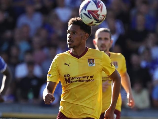 Worked effectively alongside Fox to give Cobblers a decent foothold in the middle of the park but they struggled to keep possession for sustained periods, especially in the second half... 6.5