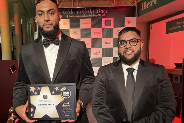 Mooche Wala was named 'world cuisine restaurant of the year' at last week's Weetabix Northamptonshire Food & Drink Awards.