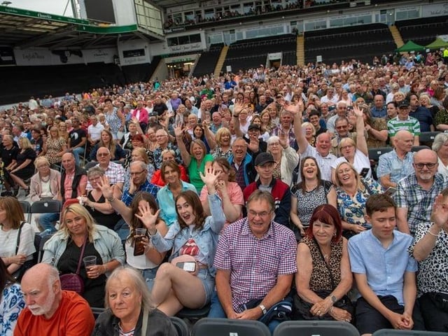Summer came, and June saw the arrival of an A-list headliner for a Franklin's Gardens show. Rod Stewart was joined by Culture Club on Wednesday June 28, 2023. It was the artist's second how of his UK tour and he entertained thousands of Northampton fans.