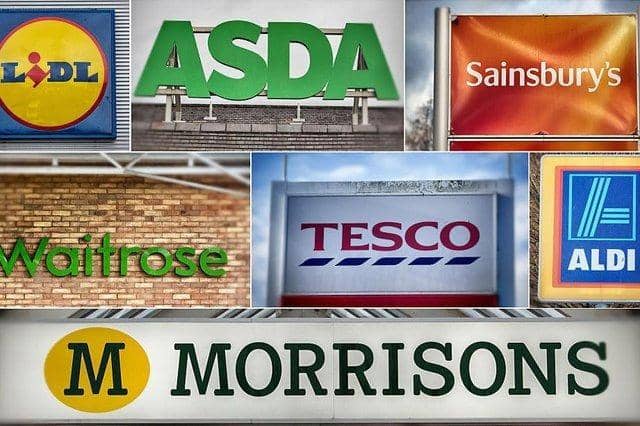 Some large supermarkets in Northampton, Daventry and Towcester are opening later and shutting earlier on bank holiday Monday