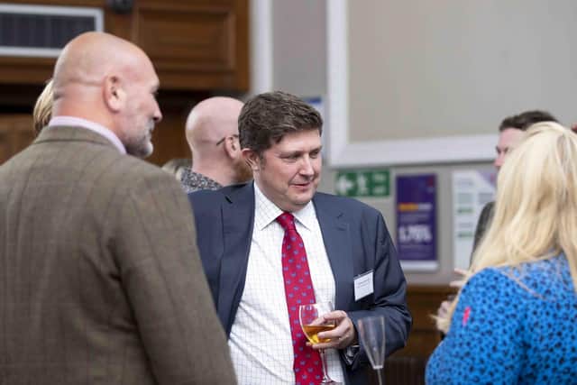 Andrew Lewer, MP for Northampton South, was in attendance and gave a speech admiring the success of the county's small businesses.