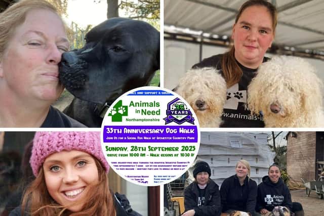 Animals In Need is having a 35th anniversary walk this weekend at Irchester Country Park