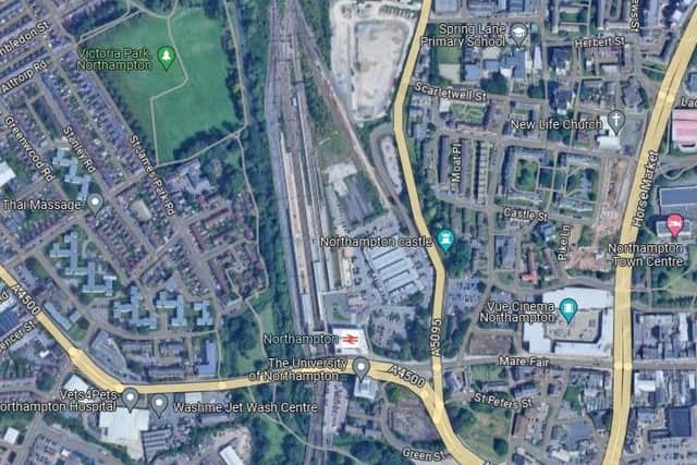 The incident happened in Parkland off the A4500.