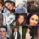 Some of the children of the bereaved parents behind the campaign group, who sadly lost their lives. The daughter of Chris and Nicole Taylor, Rebecca, is pictured top left.