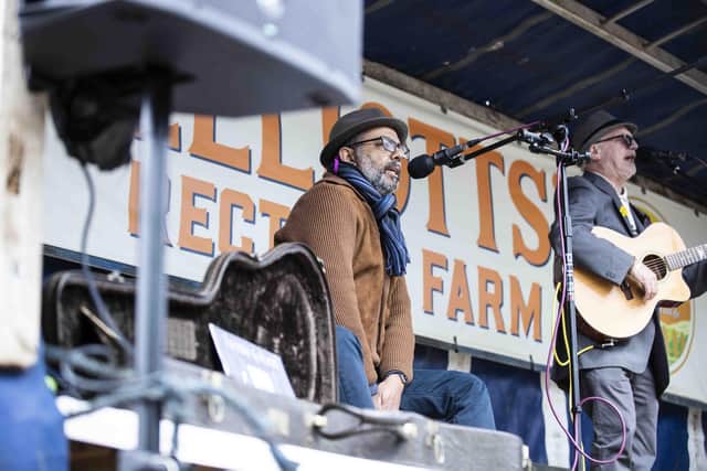Elliotts' Rectory Farm's Spring Artisan Market in April 2022.