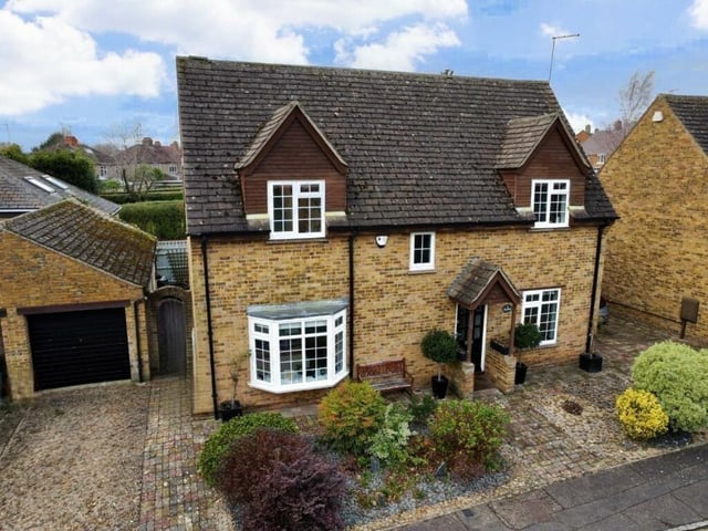 The Mews is charming four-bedroom stone detached property in Weston Favell village