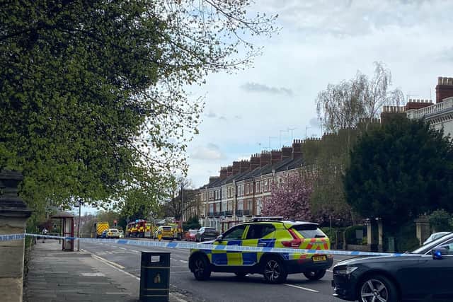 Police are dealing with an incident which is affecting traffic on the A508 Barrack Road, near Northampton town centre.