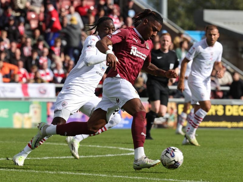 Very solid at right-back and has hardly put a foot wrong from a defensive viewpoint. Been decent in possession but could still offer more going forward. Has started all 11 league games but is yet to finish any of them... B+