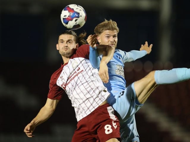 Although 24, Fox has minimal EFL experience, and this appearance was all about getting minutes in the legs of the former Grimsby Town man. Was neat and tidy and led the youngsters around him by example in the opening 45 minutes ... 7