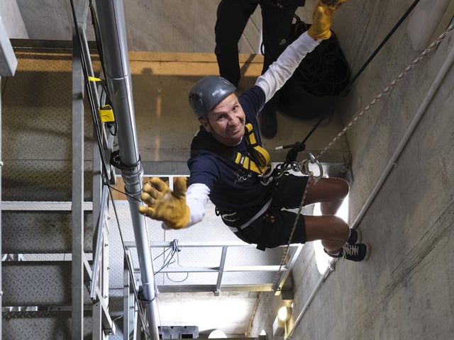 Fifteen people abseiled down the National Lift Tower in aid of the McCarthy-Dixon Foundation and raised over £7,000 on Saturday, June 25 2022.