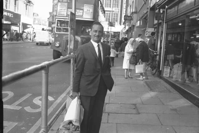 Northampton town centre, September 28, 1968