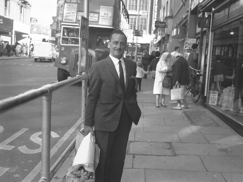 Northampton town centre, September 28, 1968