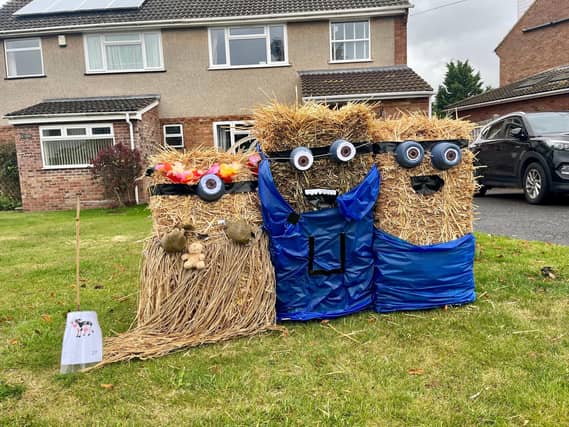 A entry from the previous 2023 Scarecrow Festival - 'Minions'
