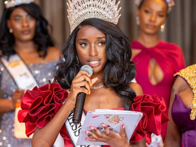 Miss Africa GB -Miss Northampton speech