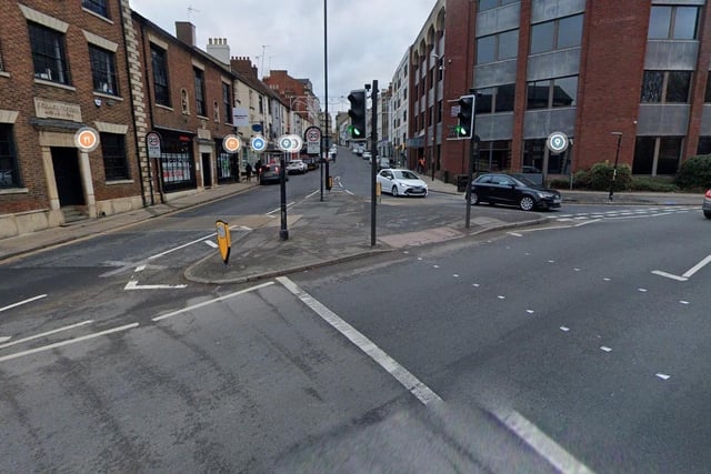 A robbery was reported at the bottom of Bridge Street in March 2022