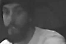 Police would like to speak to the man in the image.