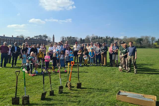 Hundreds of trees have been planted in and around Northampton during March.