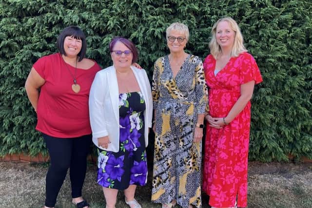 Path to True Wellbeing (L to R): Vivienne Joy, Steph Beeston-Clarke, Judith Hanson and Jo Cooper