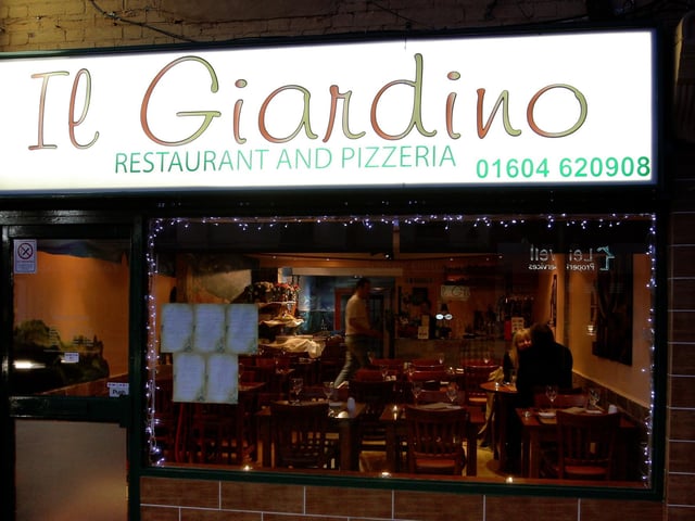 2008 - Il Gardino Restaurant, Wellingborough Road.